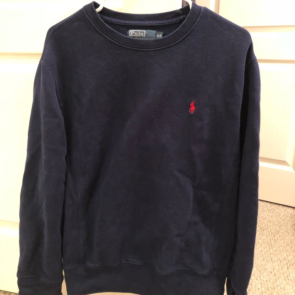 Navy Blue Polo by Ralph Lauren Sweater